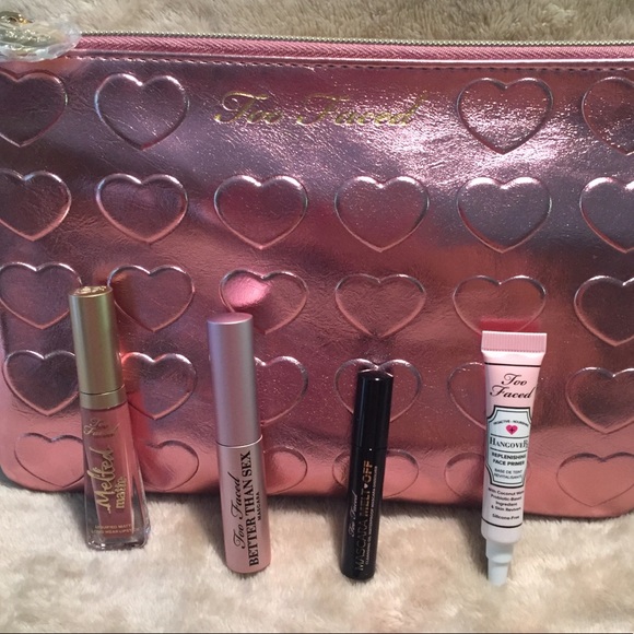 Too Faced Other - Too Faced Makeup and Too Faced Makeup bag